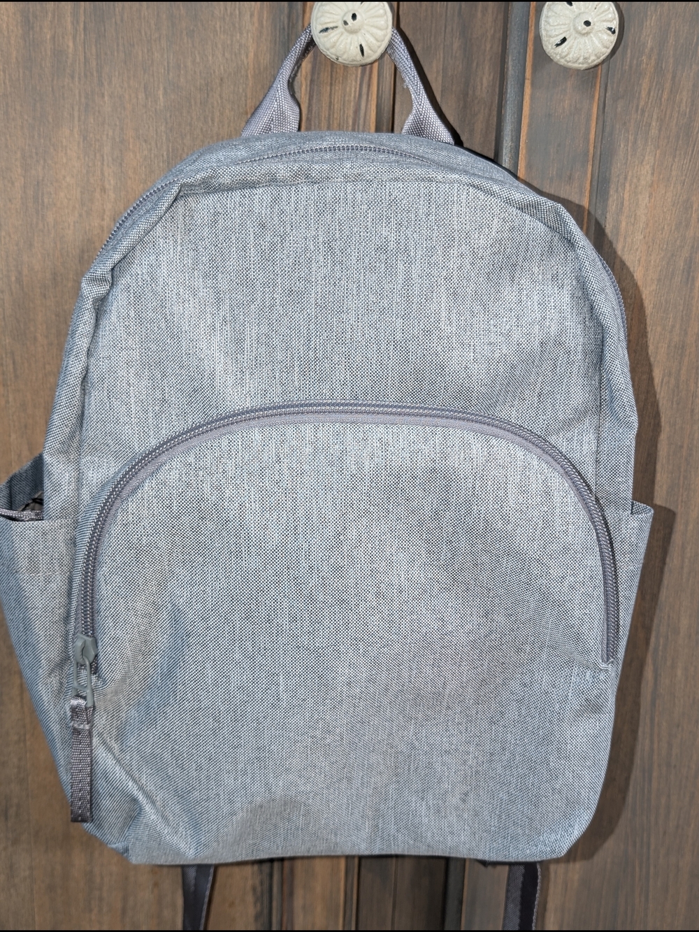 Vera Bradley- Compact Backpack - Grey